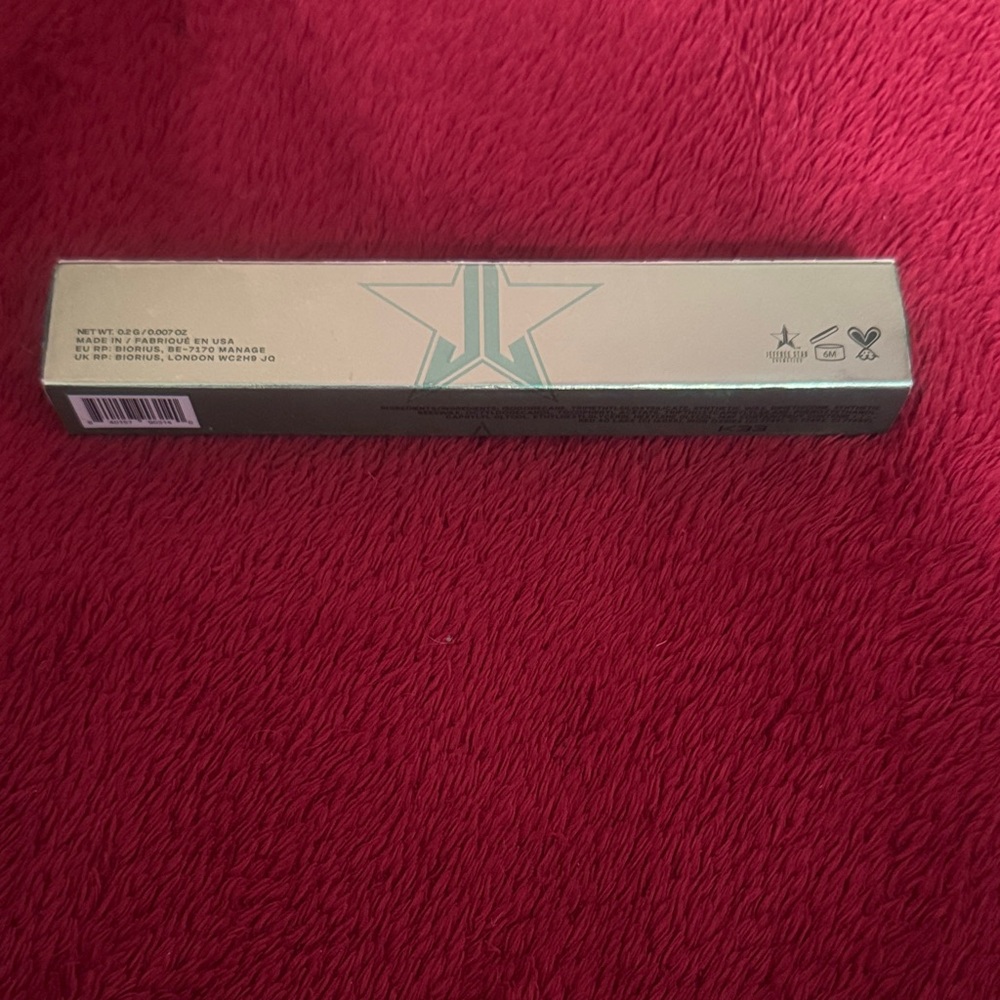 Jeffree Star Cosmetics in Sleek Silver Packaging
